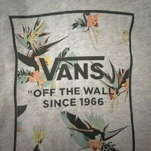 Vans Gray Graphic Tee